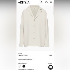 Wilfred Freeform/Flowy Button Up